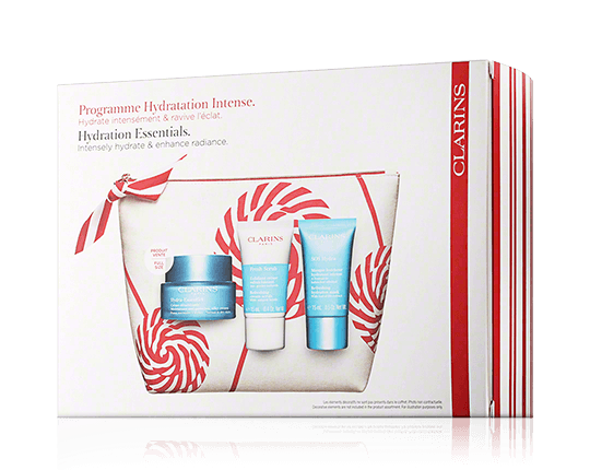 Clarins Hydra-Essentiel Set mit Crème Désaltérante 50ml-15ml-15ml