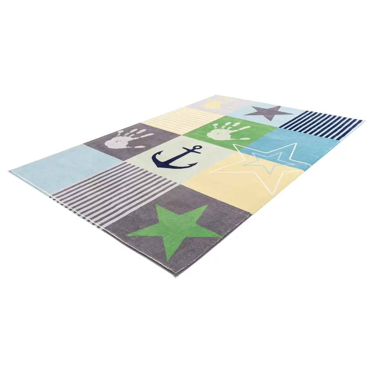 Kinderteppich My Stars Blau
