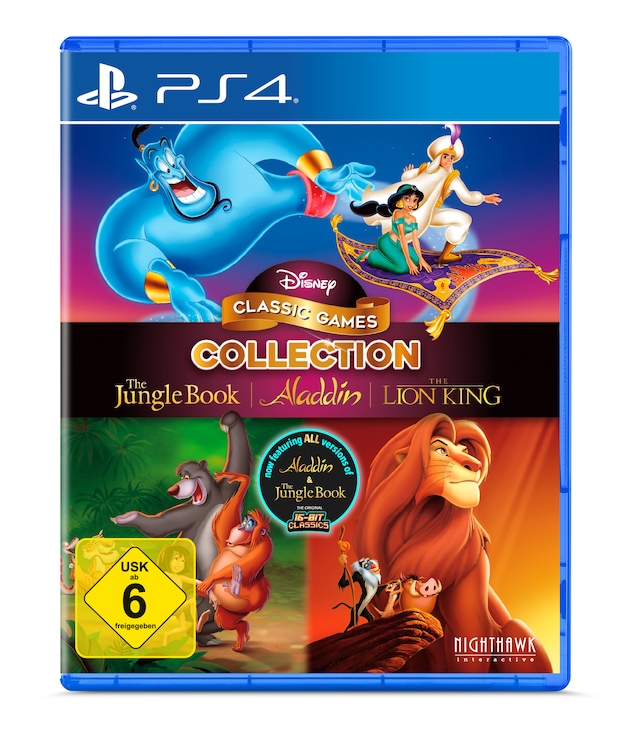 Disney Spielesoftware »Disney Classic Games - Jungle Book, Aladdin, Lion King« PlayStation 4