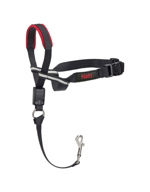 Halti Optifit Headcollar Zwart - Hondenopvoeding