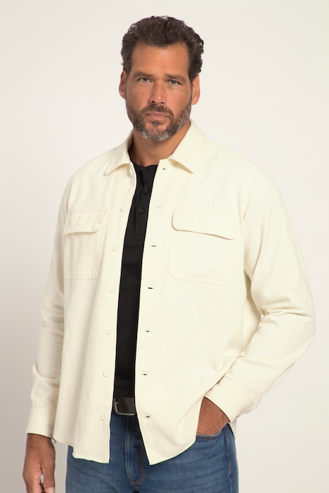 Hemd, Overshirt, Langarm, Kentkragen, Modern Fit