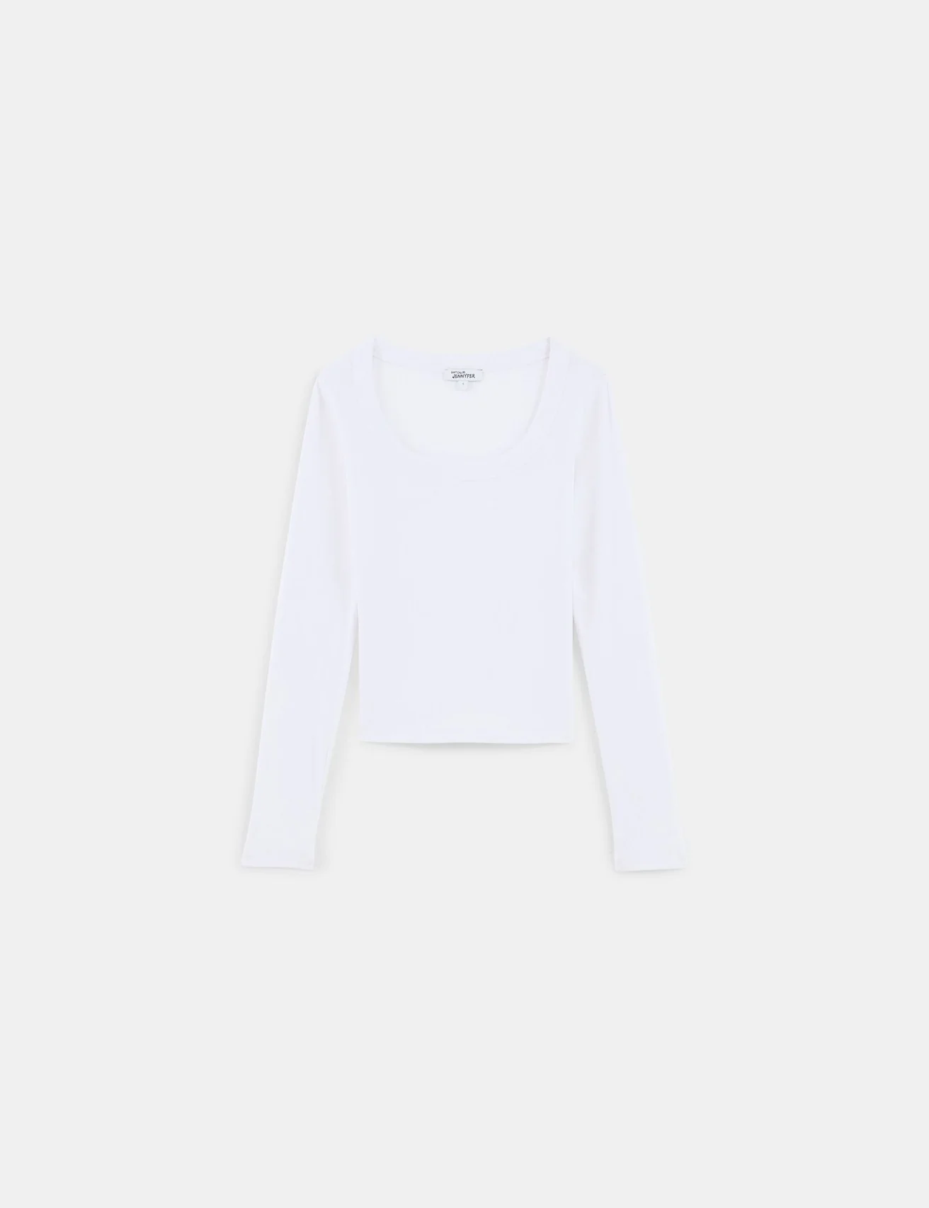 T-shirt en maille blanc