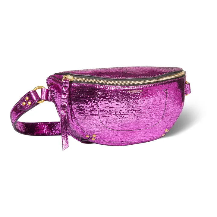 Jérôme Dreyfuss Banane Lino Lamé | Fuxia