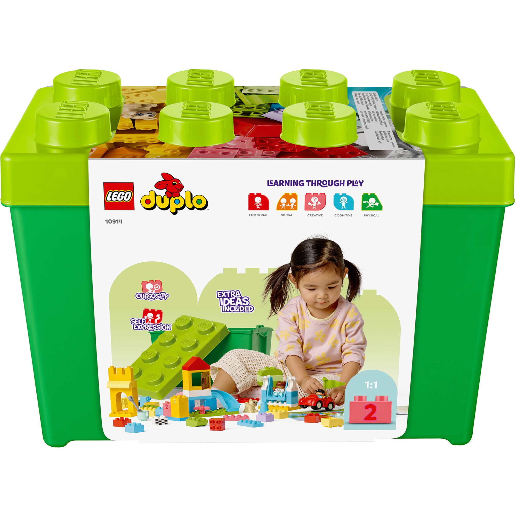 LEGO Konstruktionsspielzeug DUPLO Deluxe Steinebox