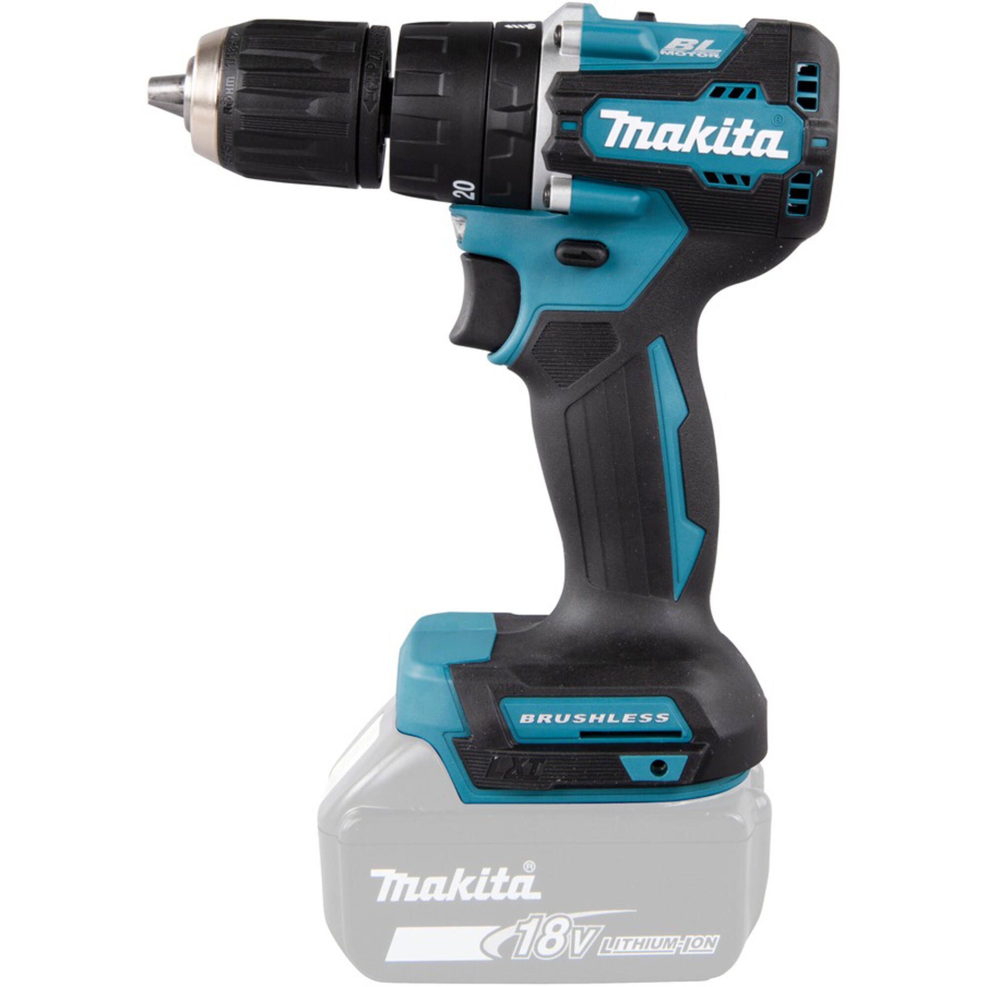 Makita Schlagbohrschrauber Akku-Schlagbohrschrauber DHP487Z, 18Volt