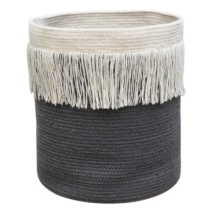 Lorena Canals x Smallable Panière de rangement Zarang Smallable x Lorena Canals | Gris foncé