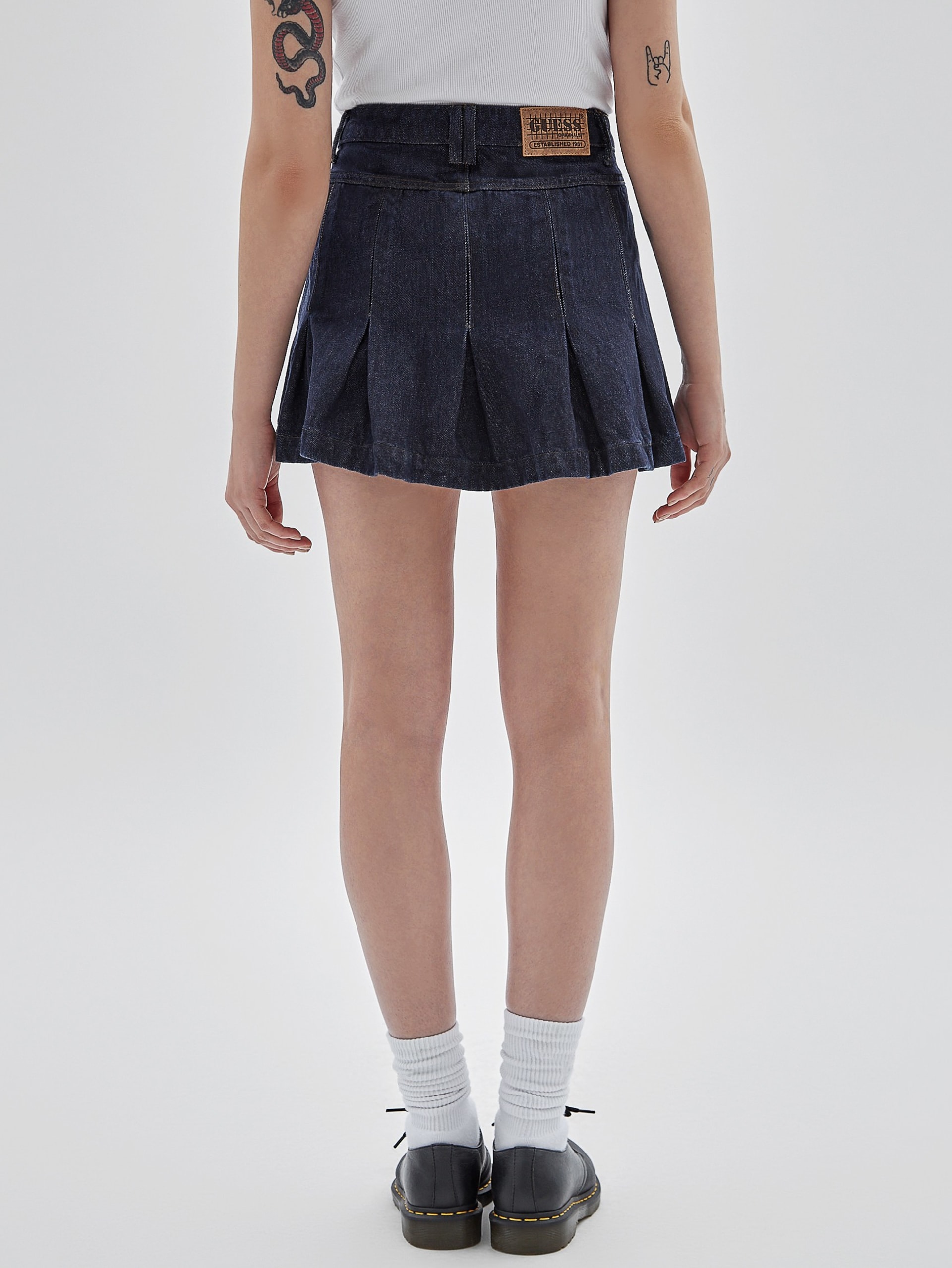 Saia de tênis jeans GUESS Originals