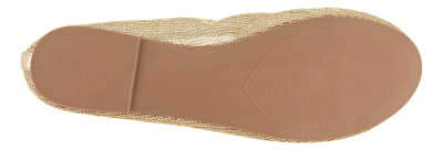 NOË Collection Mesh Ballerina Guld 2416101701