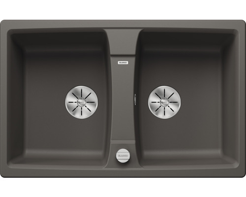 Blanco LEXA 8 spoelbak, 780 x 500 mm, vulkanisch grijs, 527279