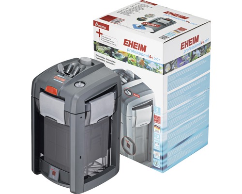 EHEIM Professioneel buitenfilter voor aquariums met geïntegreerde verwarming, 4, 250 l