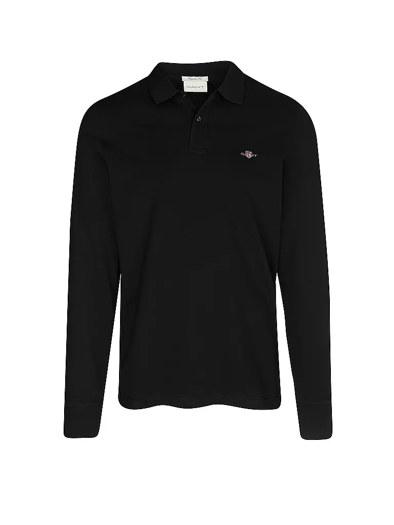 GANT Poloshirt Slim Fit schwarz