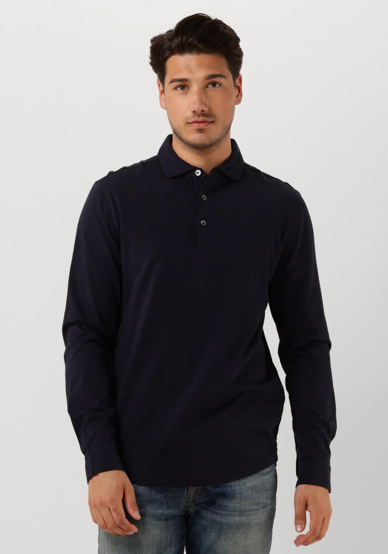 PROFUOMO donkerblauwe profuomo polo pp2j00001c