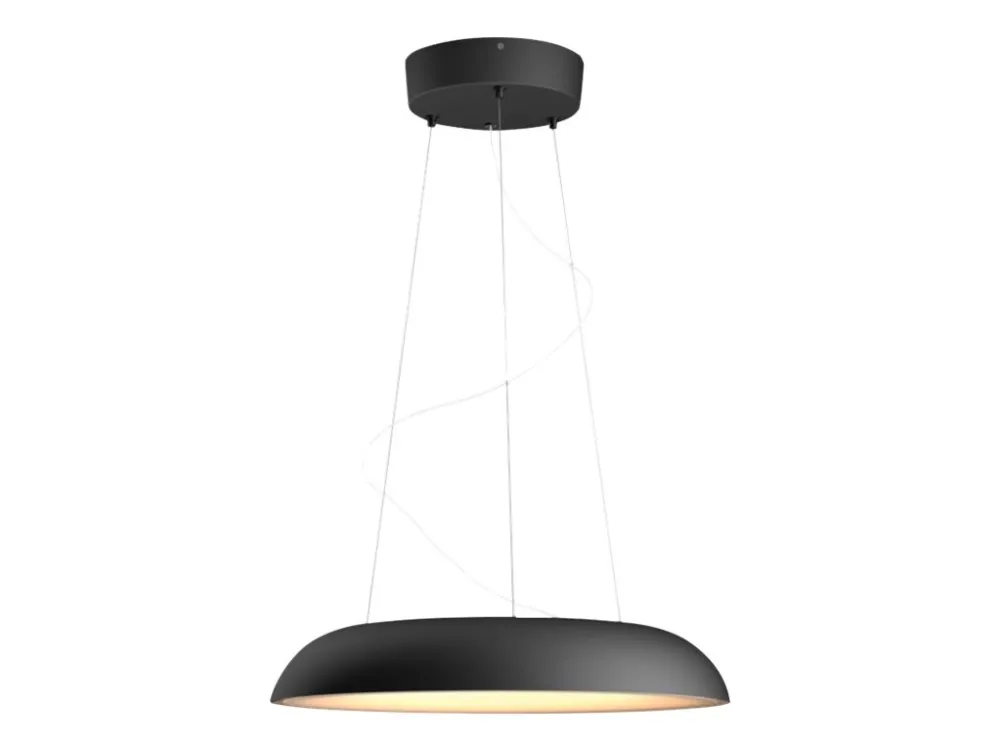 Philips Hue White ambiance Amaze - Vedhængslampe - LED - 25 W (tilsvarende 204 W) - klasse F - varmt til køligt hvidt lys - 2200-6500 K - sort