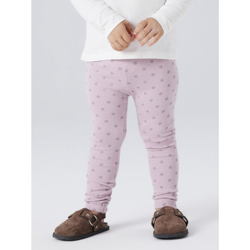 Køb Name It Keepsake Lilac Nmfribekka Xsl Leggings