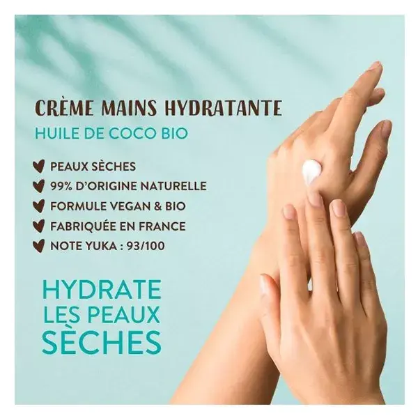 Lovea - Creme para as Mãos - Óleo de Coco Orgânico - Pele Seca 75ml