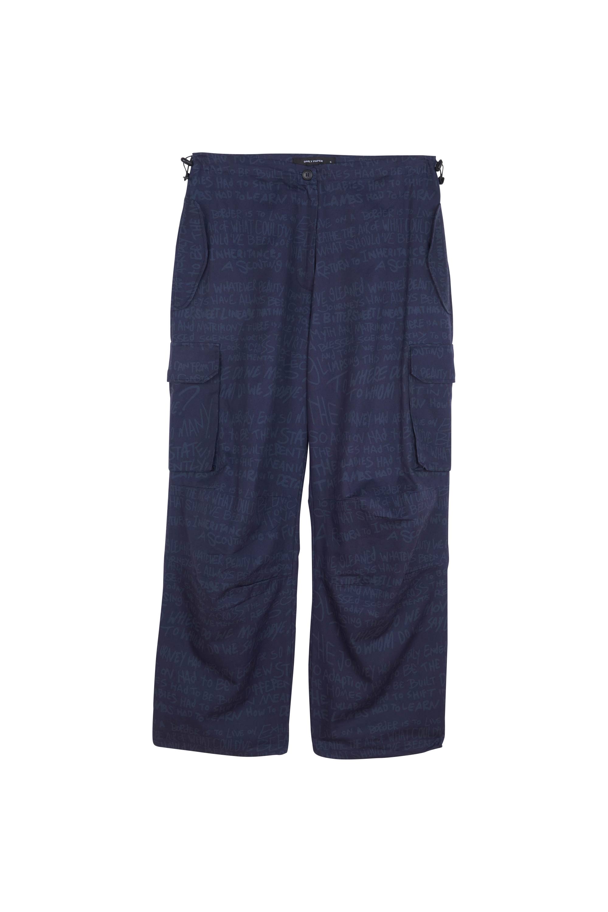 Daily Paper Pantalon droit ruth pants Bleu