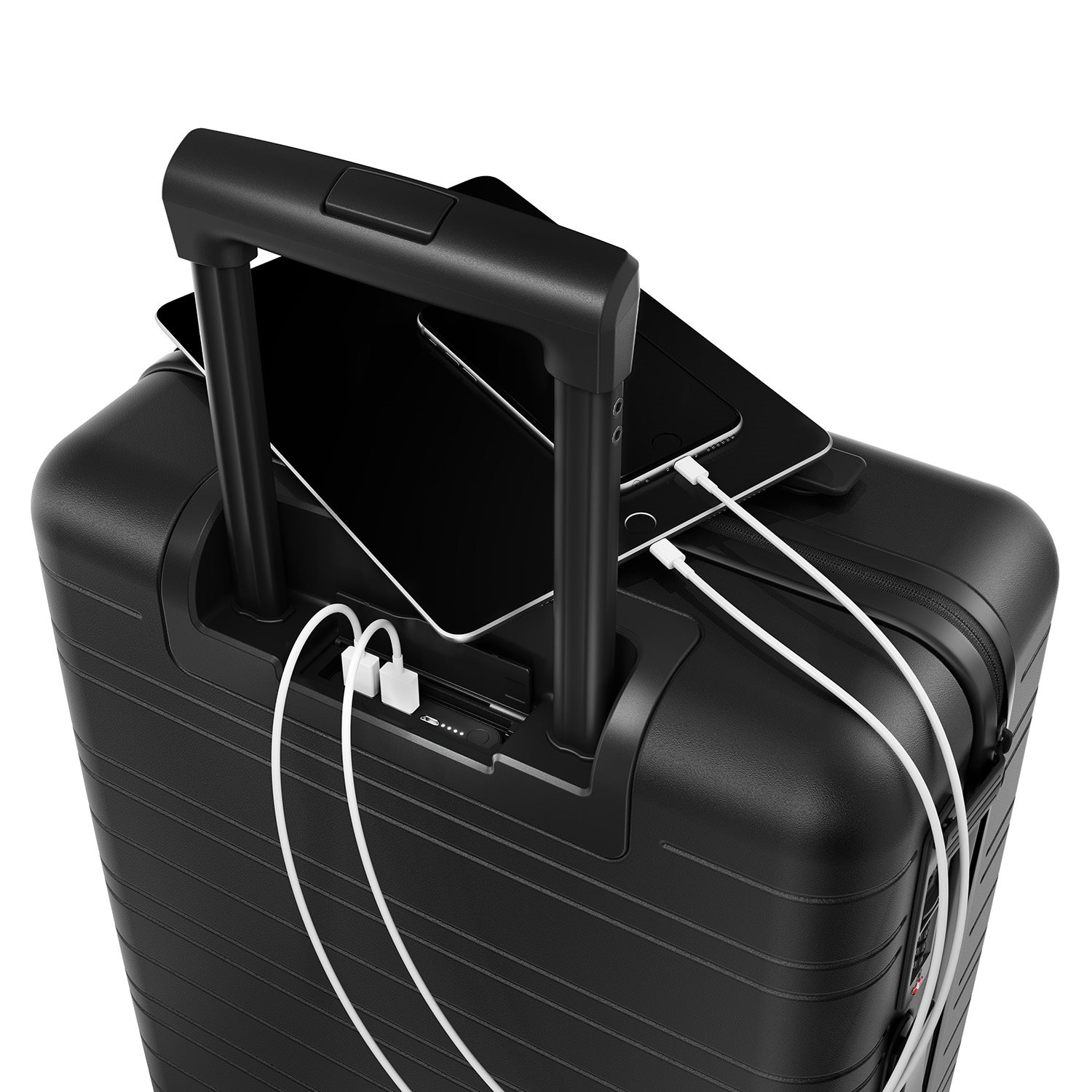 Horizn Studios M5 Smart Cabin Trolley all black