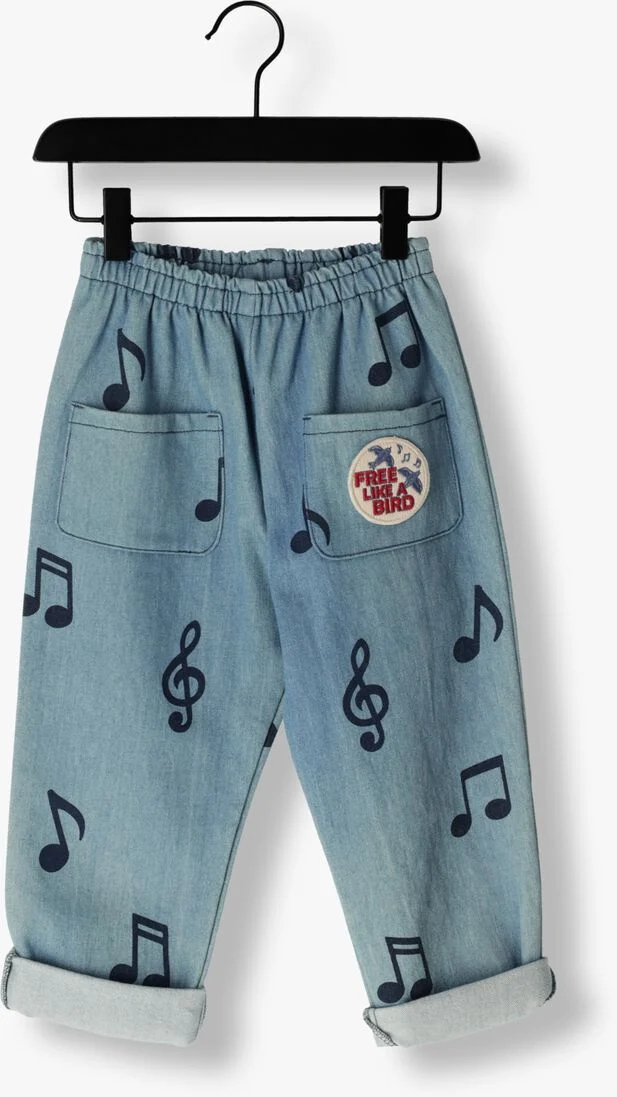 CARLIJNQ blauwe carlijnq  denim music - pants