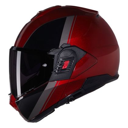 Casque Nolan N120-1 - VERNICIATURA SPECIALE - Rouge / Noir