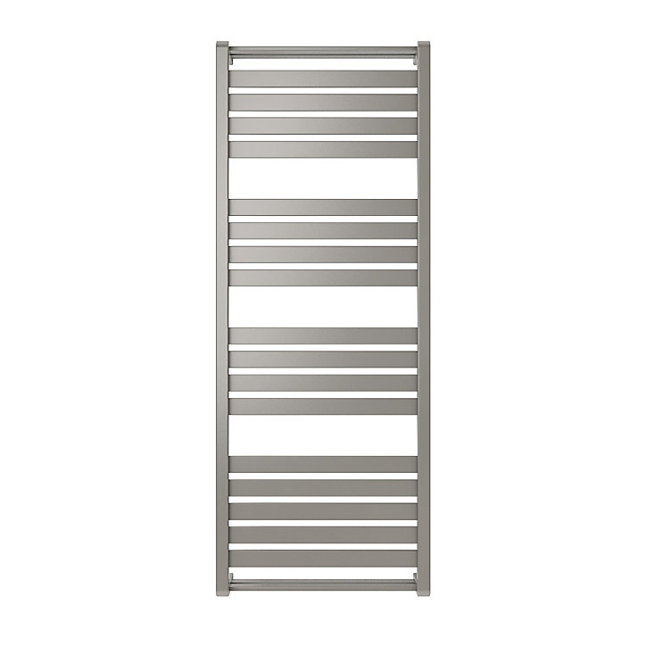 Sèche-serviettes eau chaude GoodHome Loreto vertical gris/argent 679 W