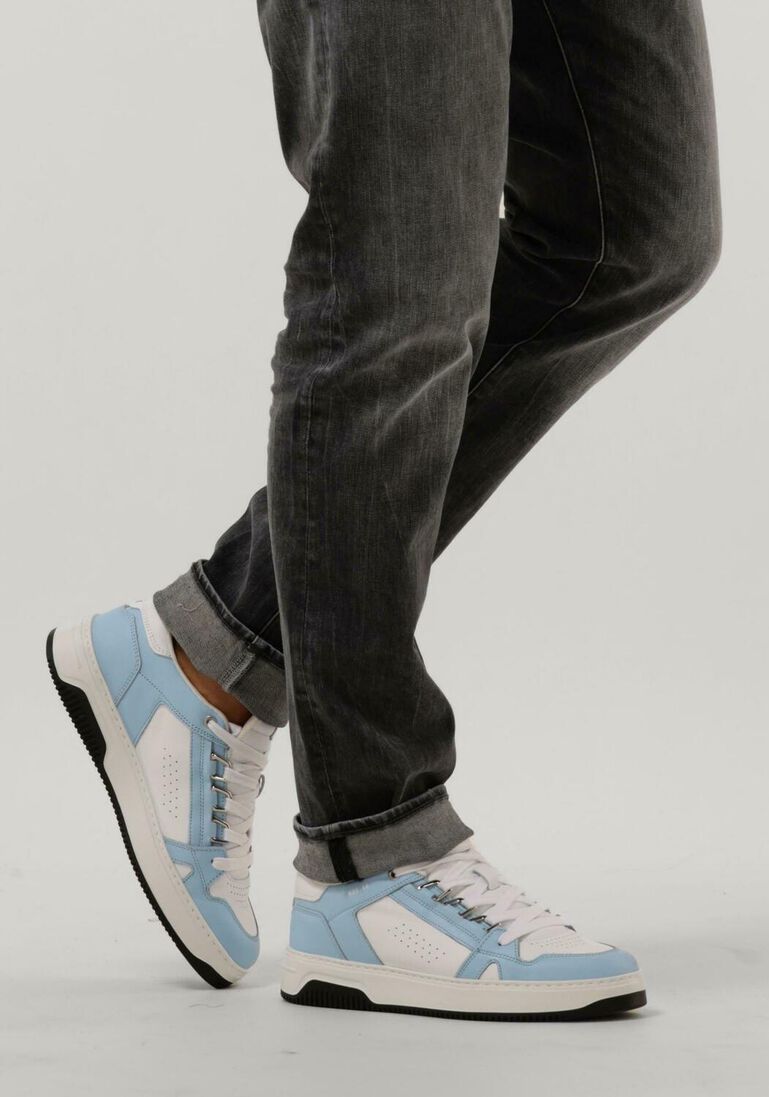 NUBIKK blauwe nubikk lage sneakers basket buxton men