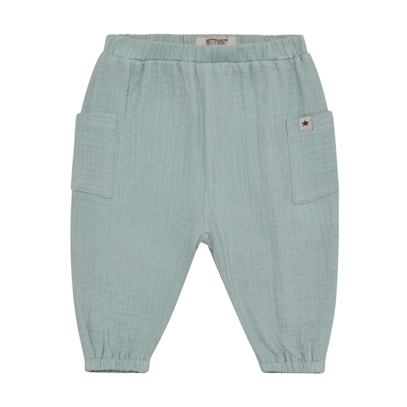 Pants Muslin gray mist - Huttelihut - Rumpetroll