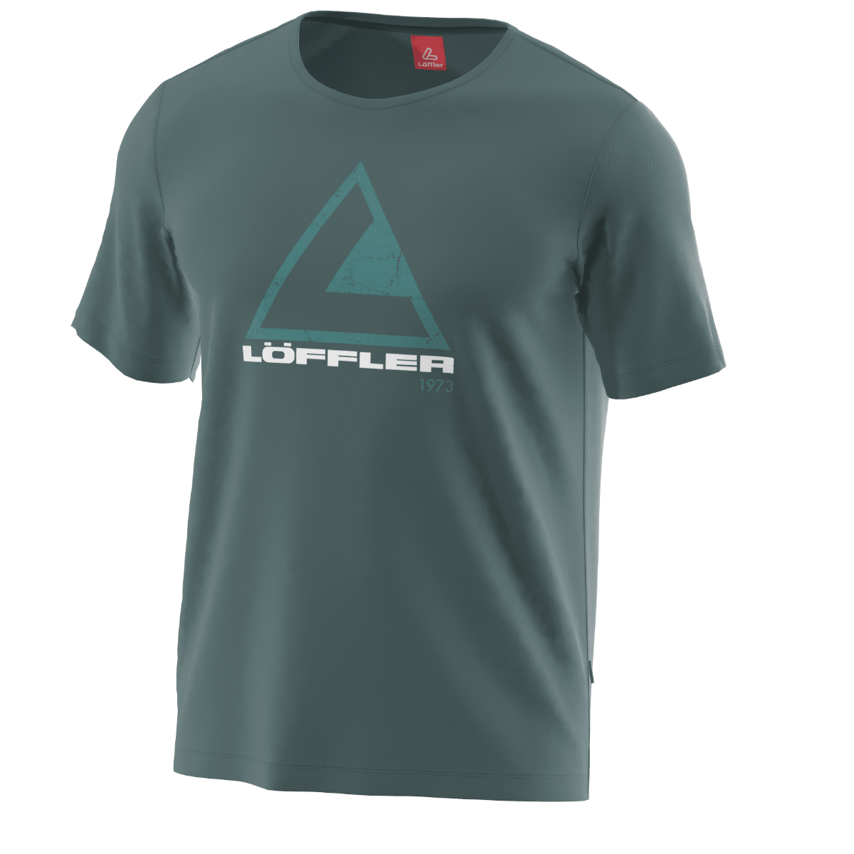 Loeffler Printshirt L50 heren t-shirt - Green
