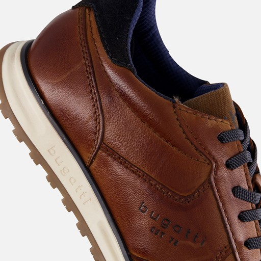 Bugatti Sneakers cognac Leer