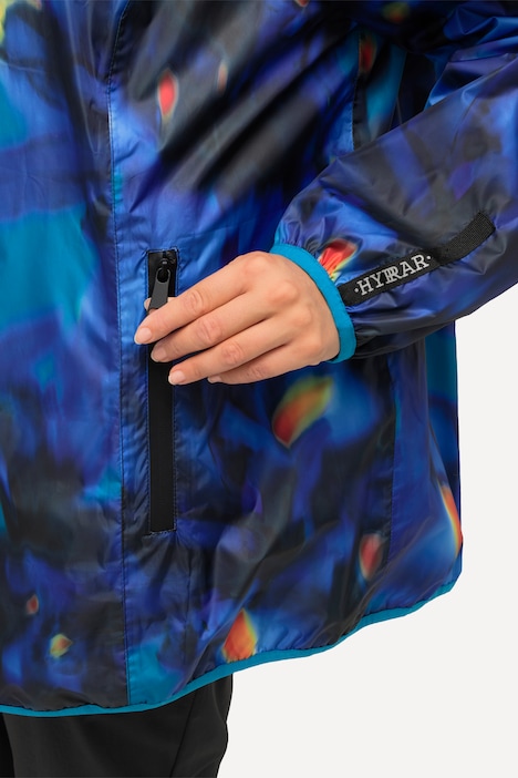 Funktionsjacke, wasserdicht, Kapuze, recycelt