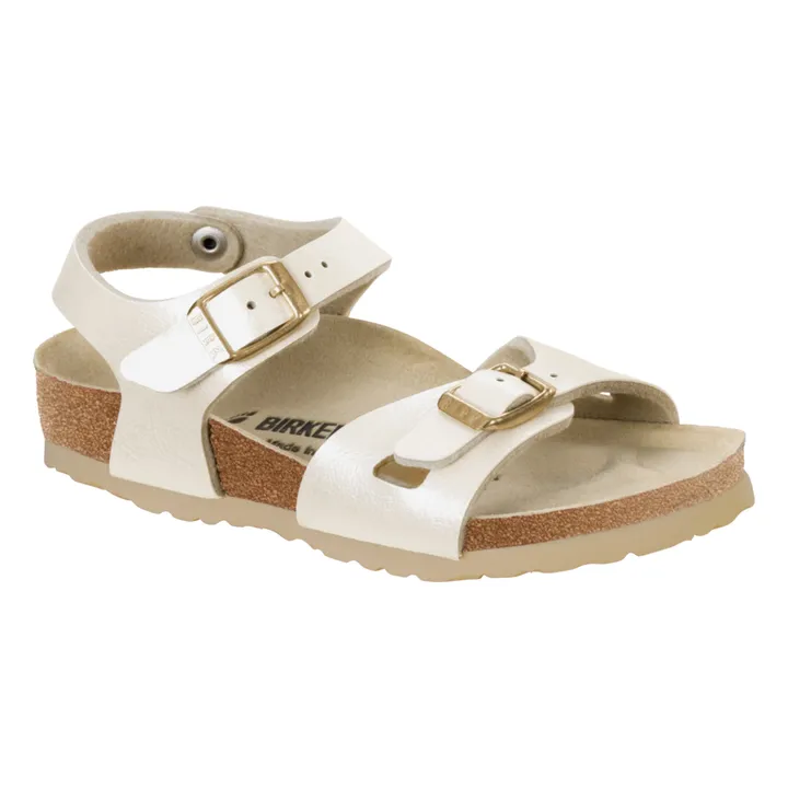 BIRKENSTOCK Sandales Rio Birko-Flor Graceful | Crème