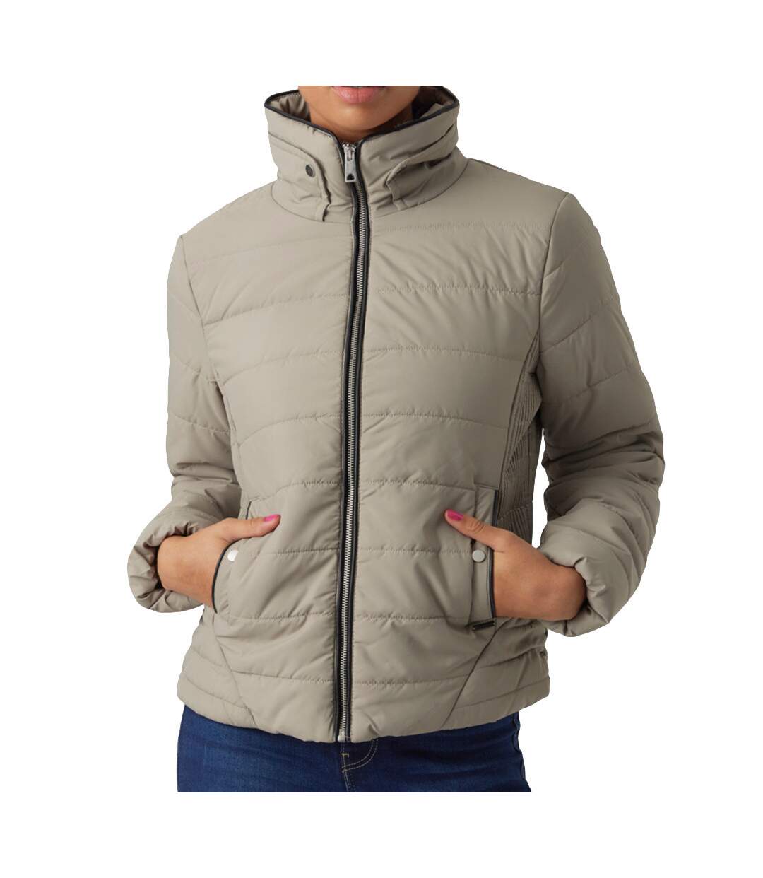 Doudoune Beige Femme Vero Moda Clarisa