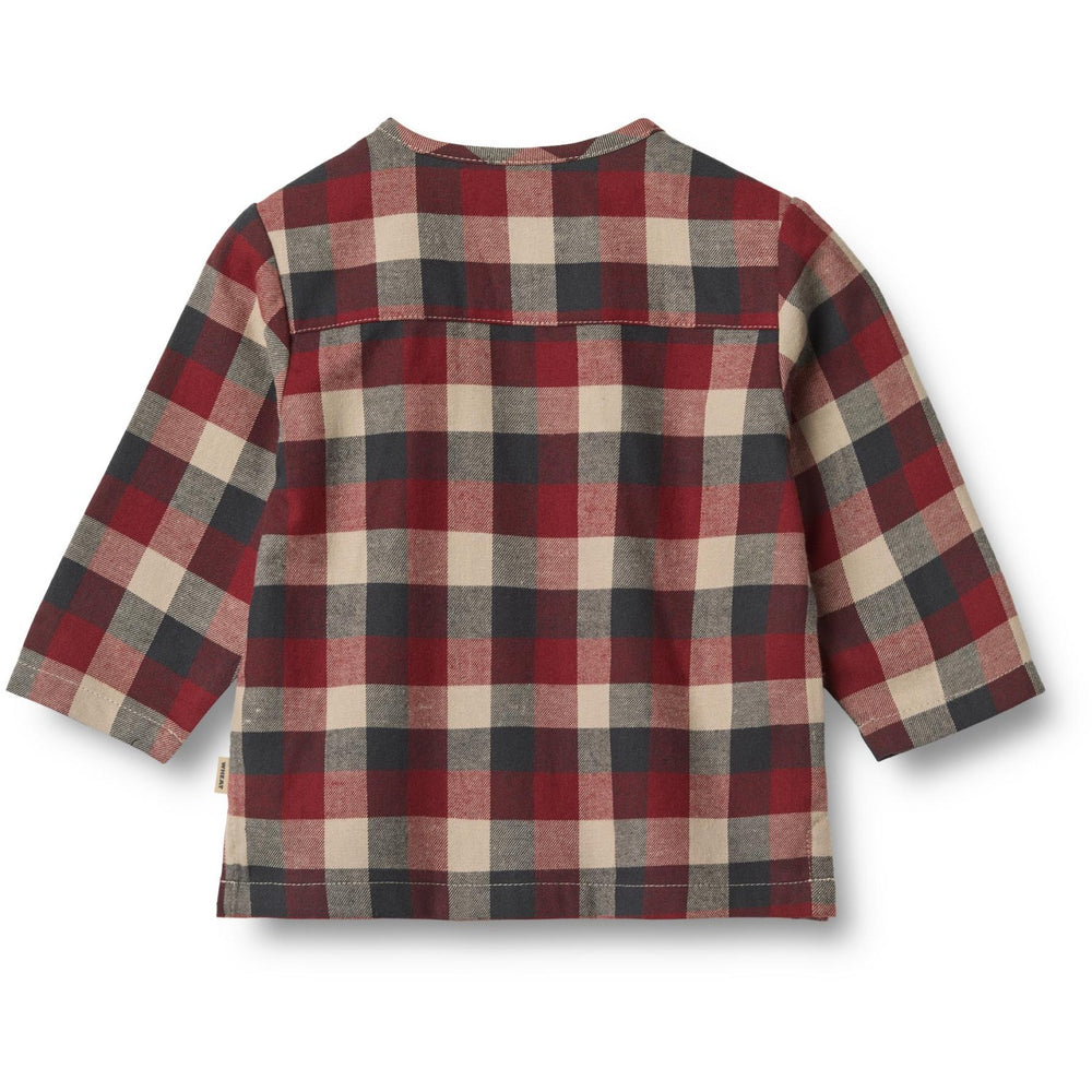Køb Wheat Red Blue Check Skjorte Shelby