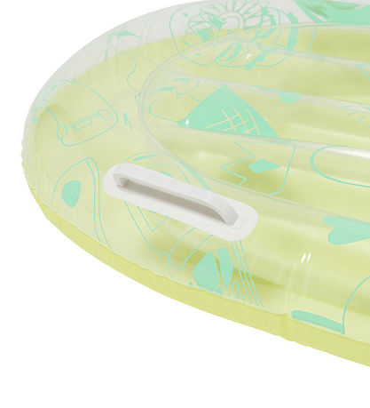 SunnyLife Schwimmmatratze - 110x62 cm - Body Brett - Blue Kleber