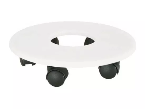 Support encastrable sur roulettes pour pot 23 cm