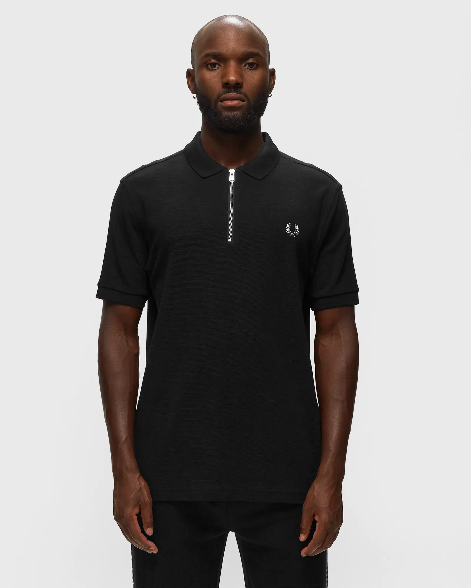 Fred Perry Waffle Texture Polo Shirt