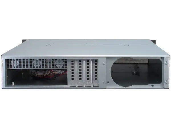 Inter-Tech IPC 2U-2404S - Rack-monterbar - 2U - micro-ATX - SATA/SAS - hot-swap - ingen strømforsyning (ATX) - USB