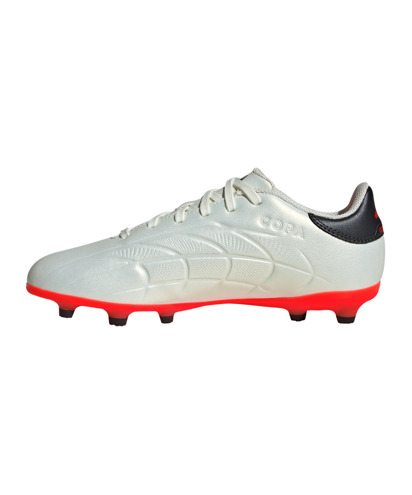 adidas COPA Pure 2 League FG Solar Energy Kids Weiss Schwarz Rot
