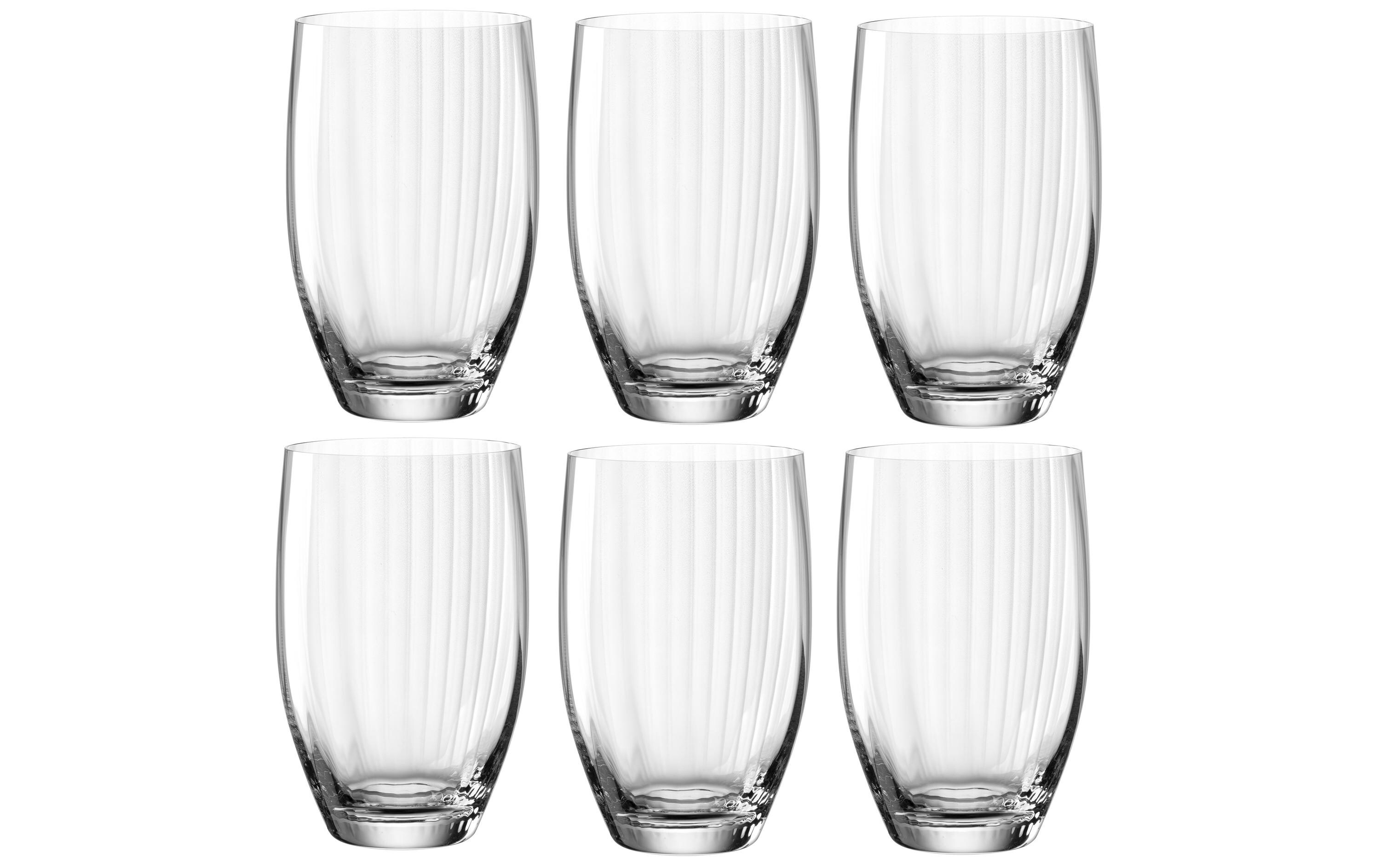 Longdrinkglas Poesia 460 ml, 6 Stück, TransparentLongdrinkgläser Set