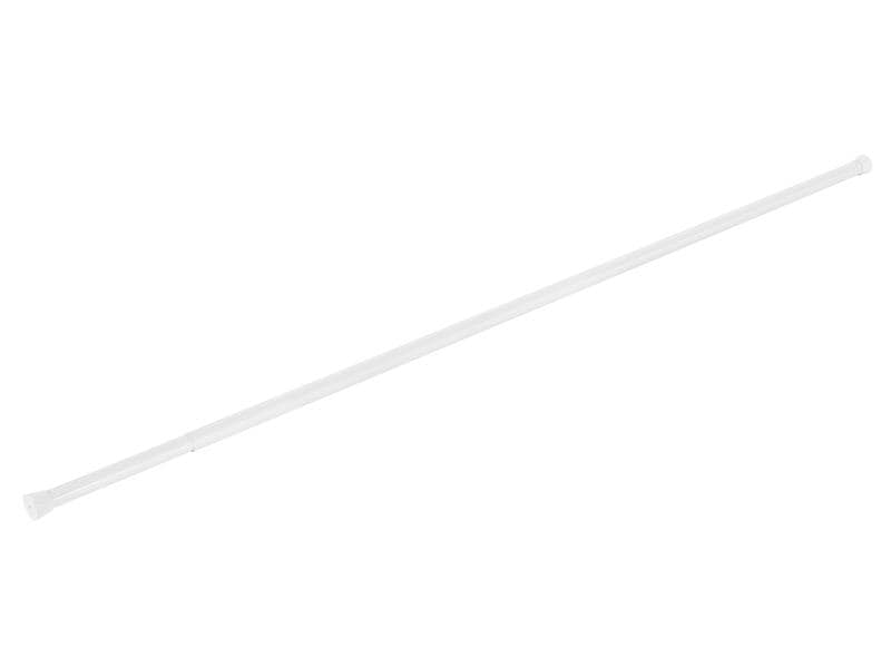 diaqua® Duschvorhangstange Basic 125 - 230 cm, Ø 21 mm Ausziehbare Duschvorhangstange