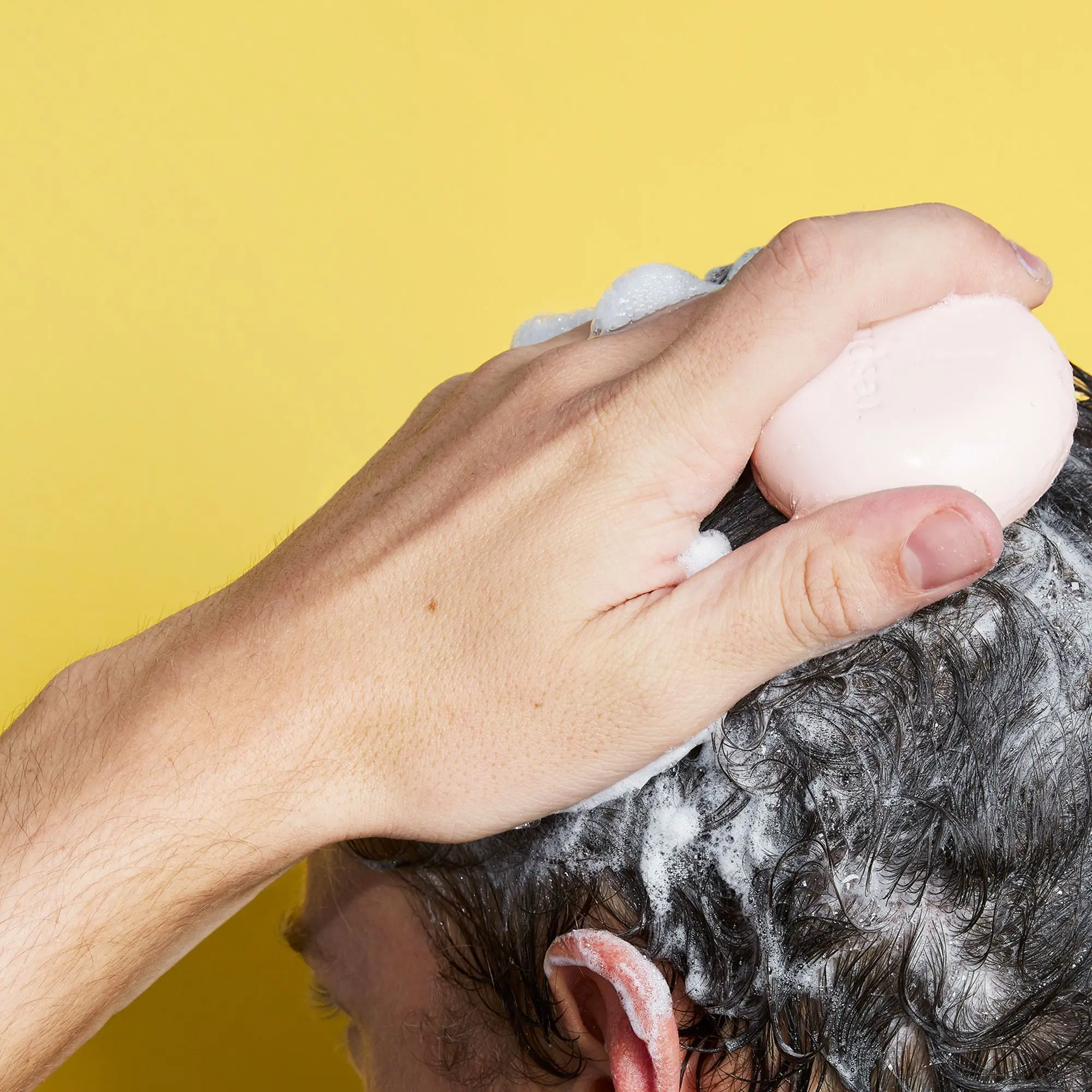 Respire - Shampoing Solide Lait d'Amandes- Green