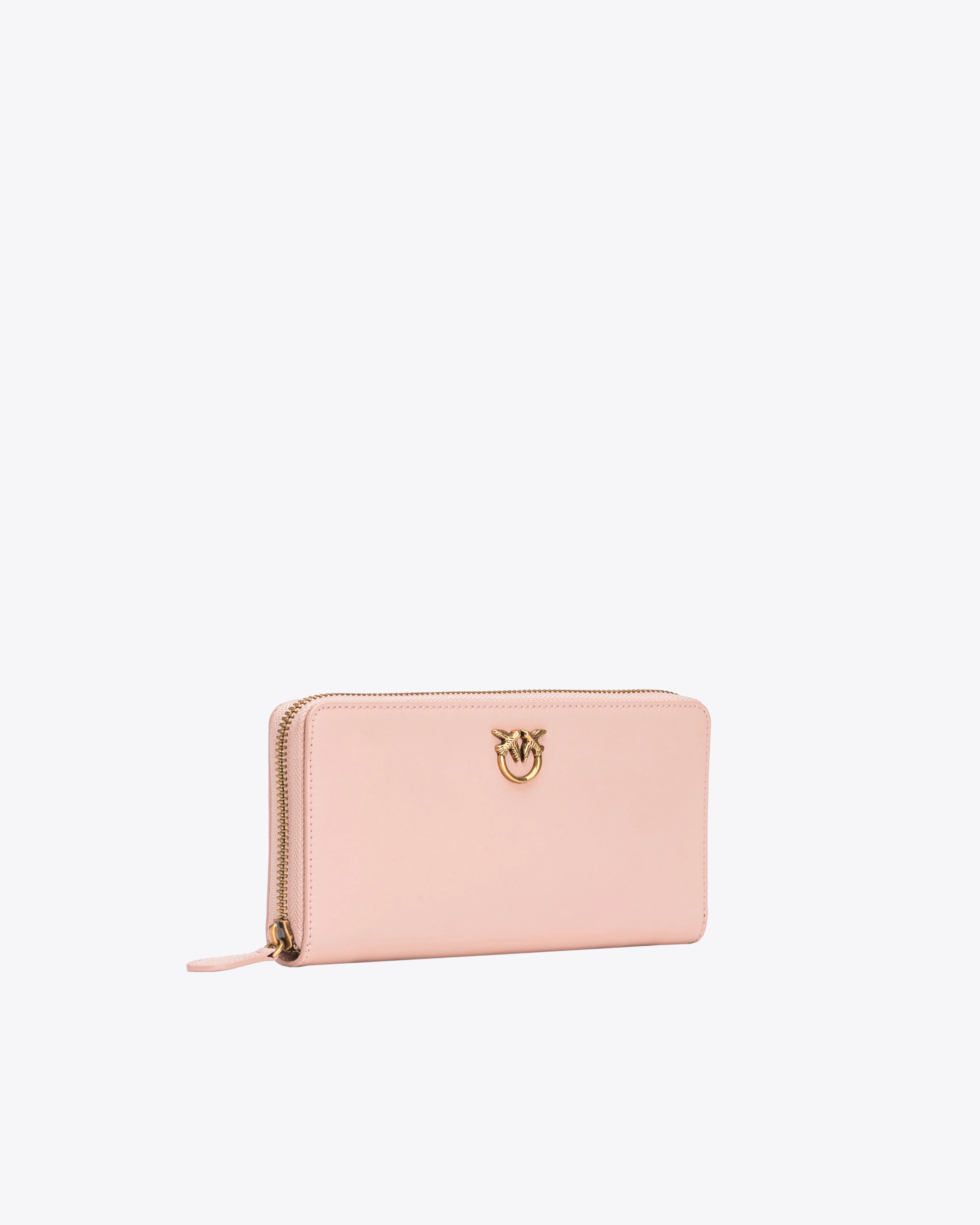 Portefeuille à contour zippé | Rose