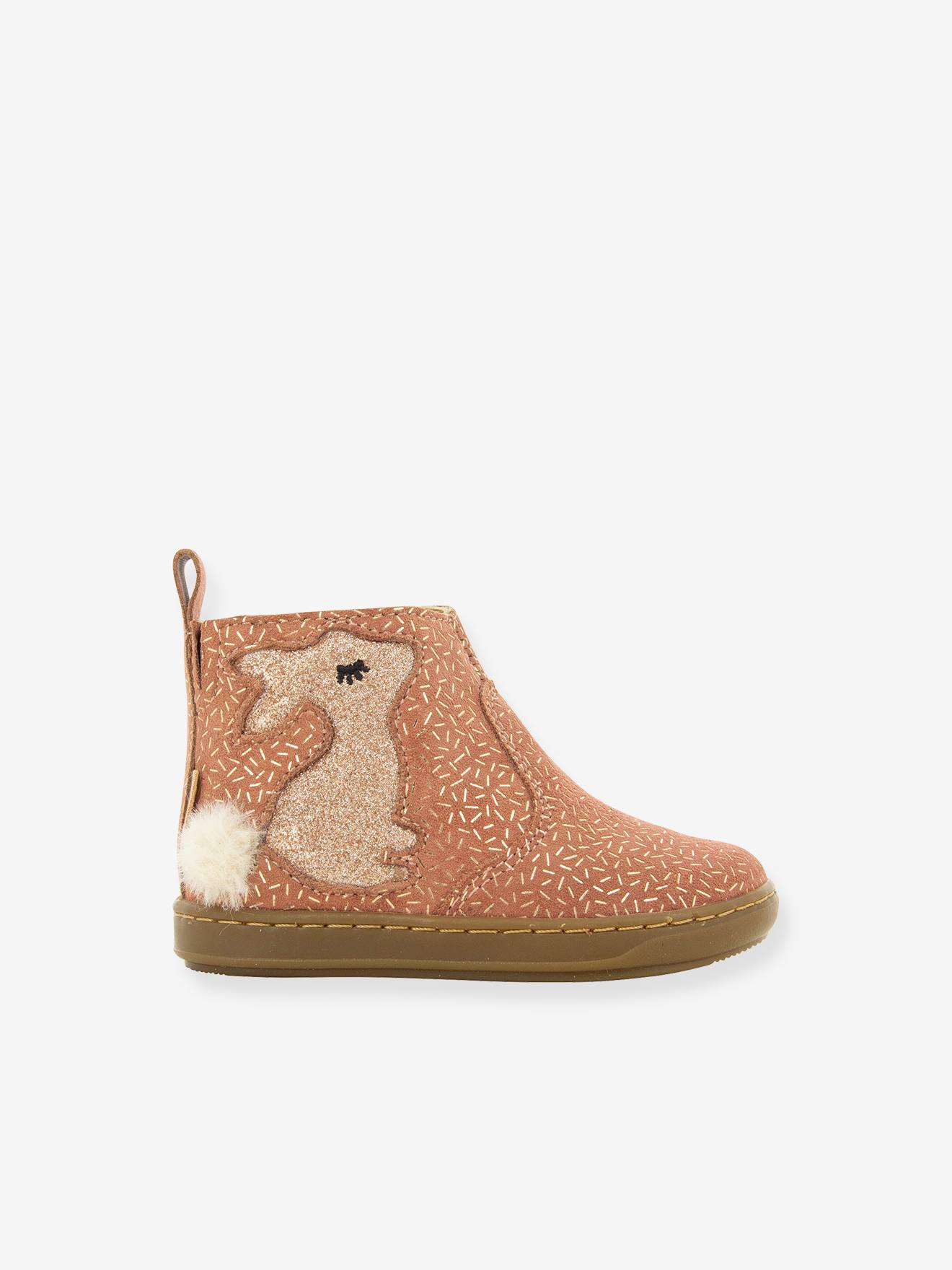 Sapatinhos de bebê Bouba Pimpin SHOO POM® azul marinho
