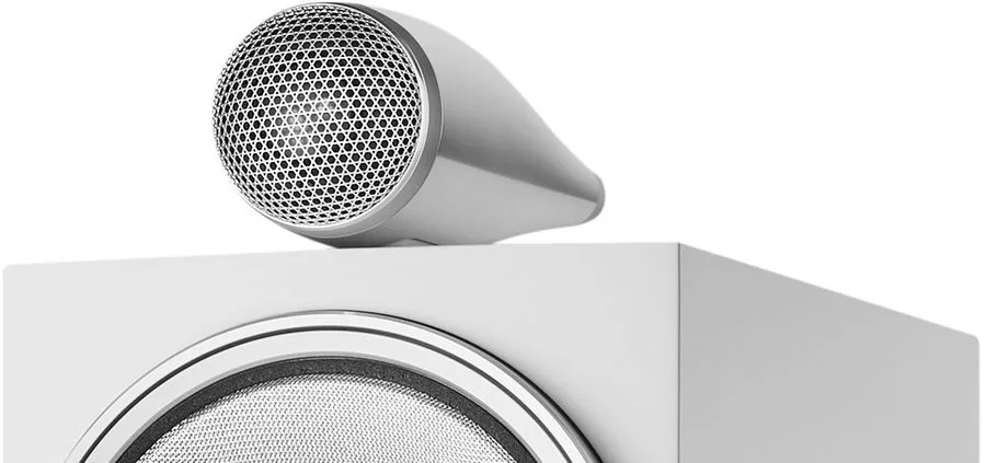 B&W 703 S3 Blanc Satin (la paire) Enceintes colonne
