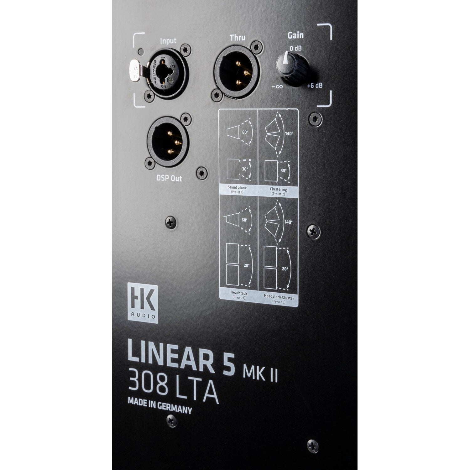 HK Audio Linear 5 MKII 308 LTA 3x 8 inch long-throw luidspreker