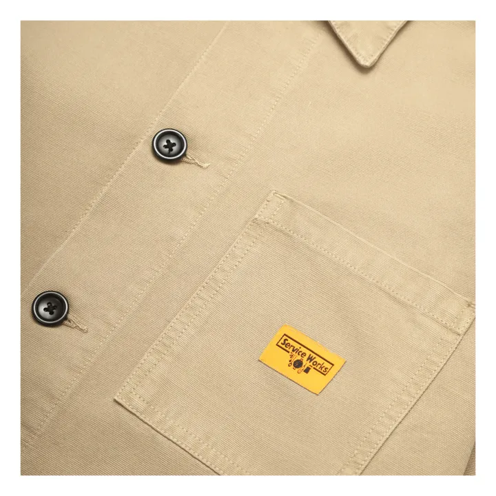 Service Works Veste Coverall Coton Bio | Beige