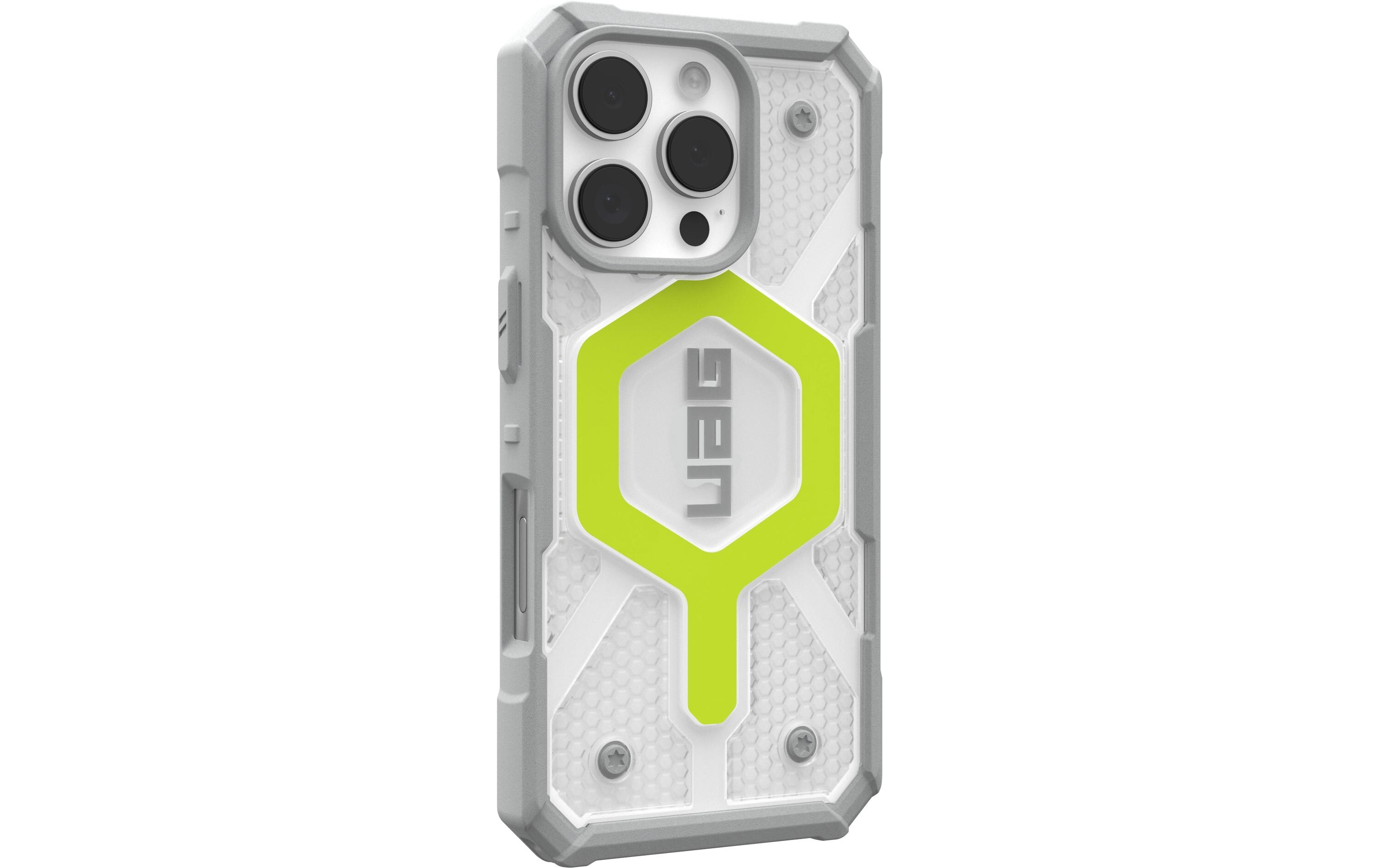 Back Cover Pathfinder Clear iPhone 16 Pro Active NeonSchutzhülle für das Apple iPhone 16 Pro