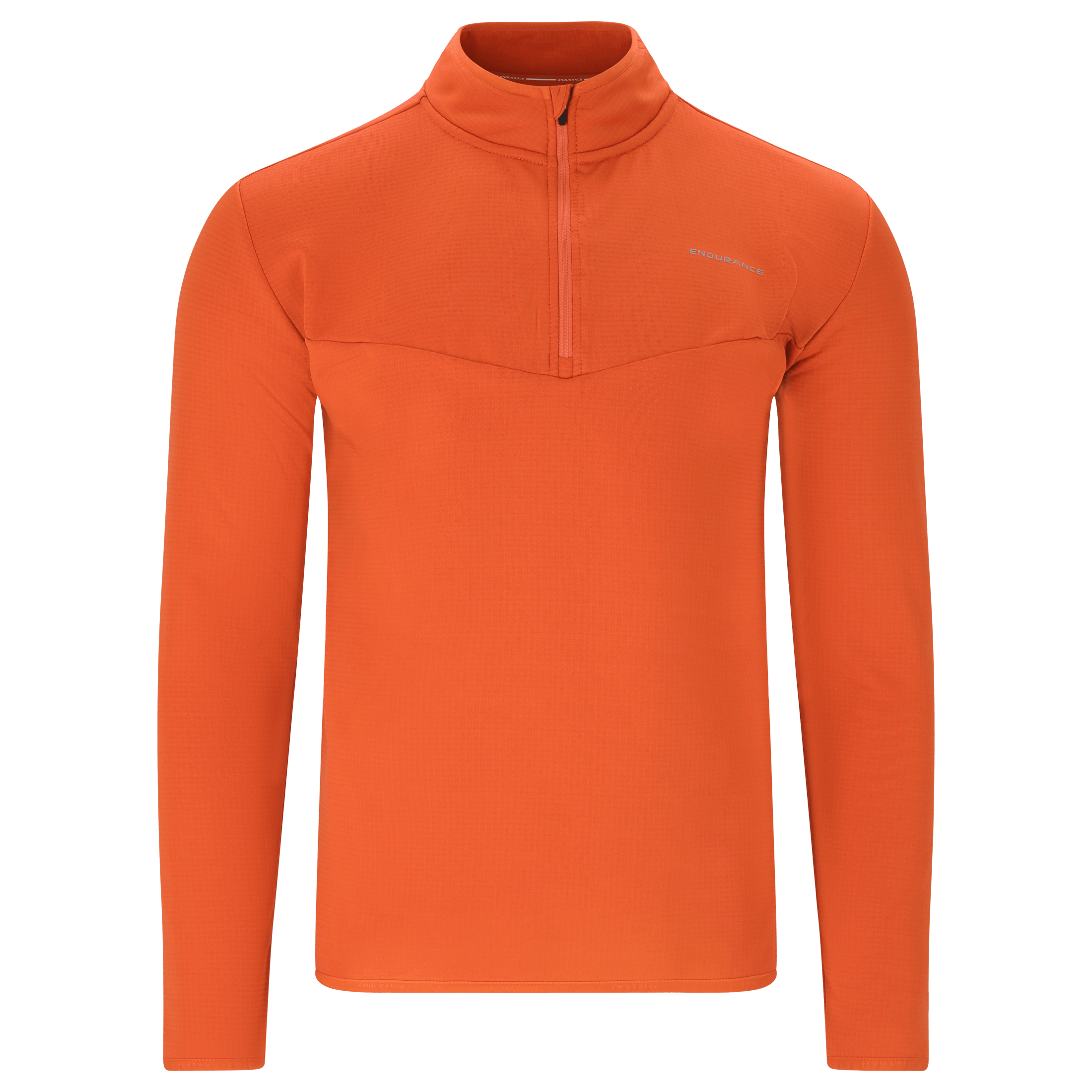 Endurance Ledgen M Waffle Melange Midlayer - Treningstøy