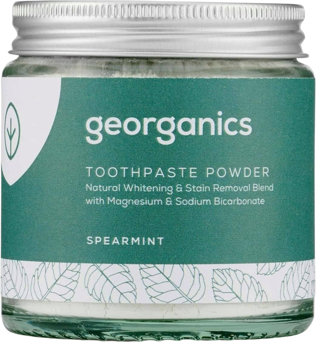 georganics  Natural Toothpowder Spearmint, 60 ml