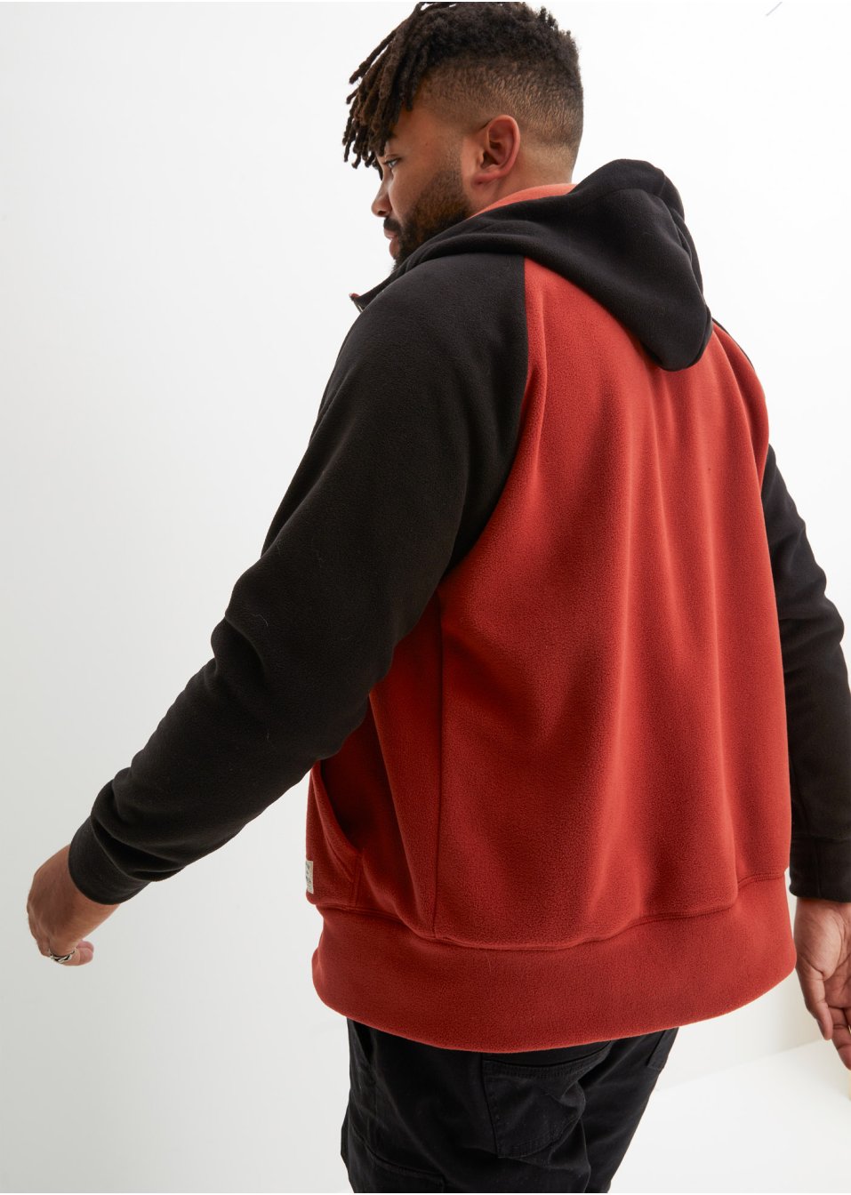 Veste polaire à capuche
