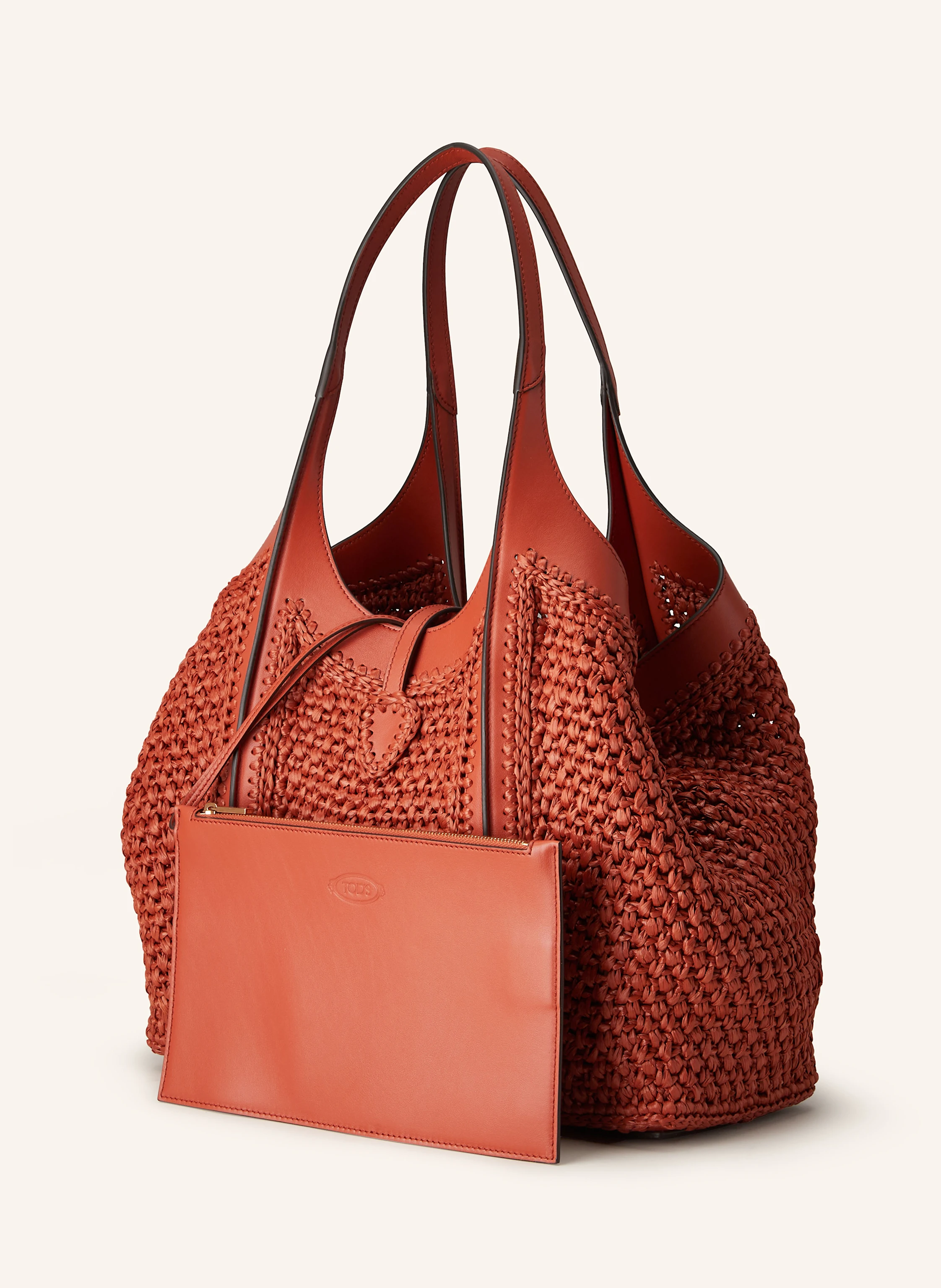 TOD'S Shopper TIMELESS MEDIUM mit Pouch